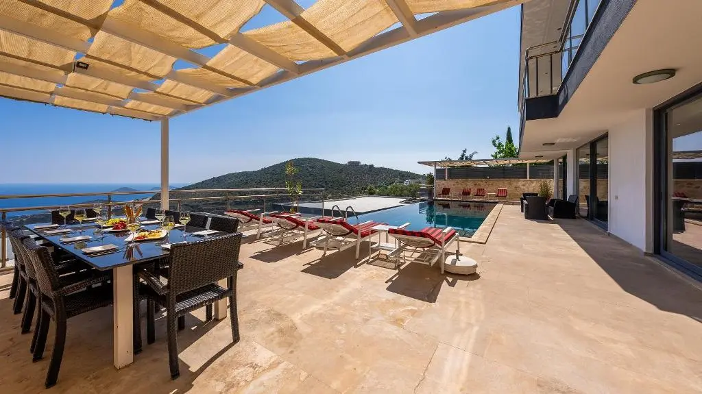 Spacious terrace